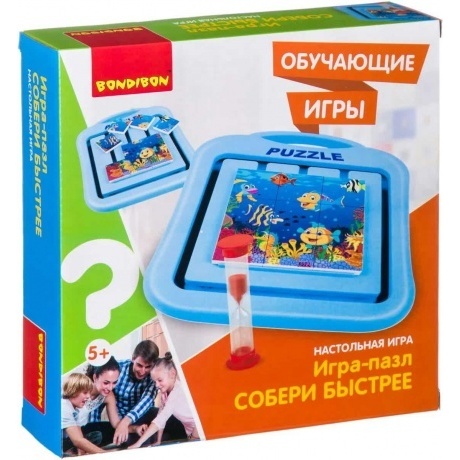 Настольная обучающая игра "Собери быстрее" BONDIBON - фото 1