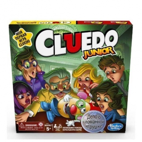 

Настольная игра Hasbro "Мое первое Клуэдо. Дело о сломанной игрушке" арт.Е5341