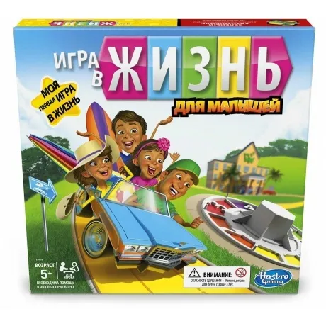 Настольная игра Hasbro "Игра в жизнь. Джуниор" арт.Е6678