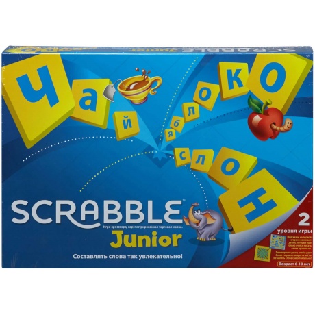 Настольная игра Mattel &quot;Scrabble&quot; Джуниор арт.Y9736 - фото 2