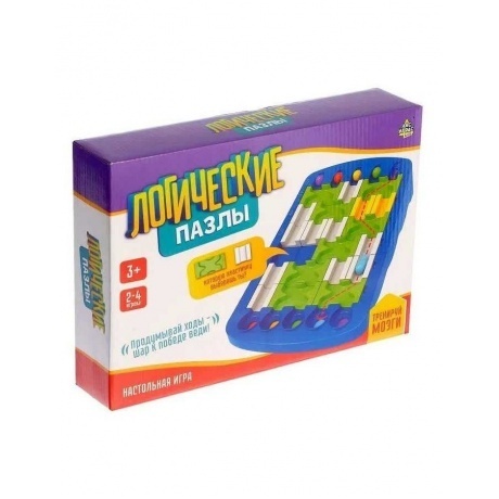 Настольная игра на логику Лас Играс &quot;Логические пазлы&quot; - фото 1