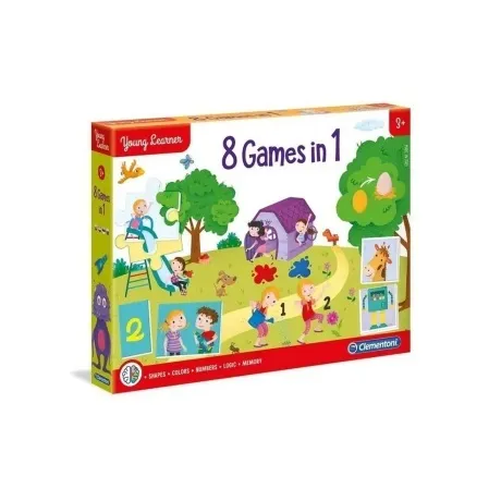 Набор обучающих игр 8 в 1 для дошкольного возраста арт.50587