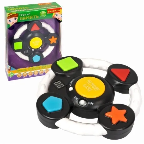 Настольная семейная игра BONDIBON "На память" в виде руля со счё...