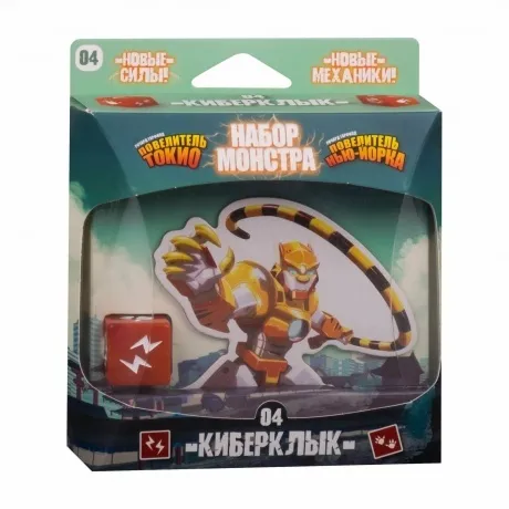 Настольная игра "Повелитель Токио. Набор монстра: Киберклык" арт...