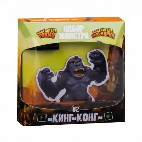 Настольная игра "Повелитель Токио. Набор монстра: Кинг-Конг" арт...
