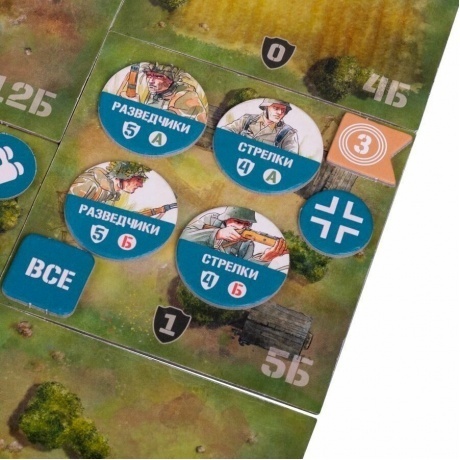Настольная игра &quot;Неустрашимые. Нормандия&quot; арт.GG206 - фото 27