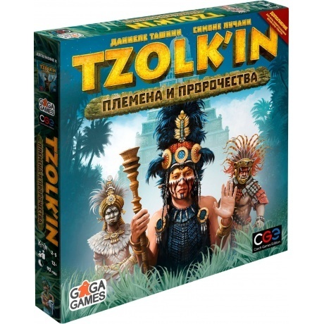 

Настольная игра "Цолькин. Племена и пророчества" допол-е (Tzolk'in) арт.GG239