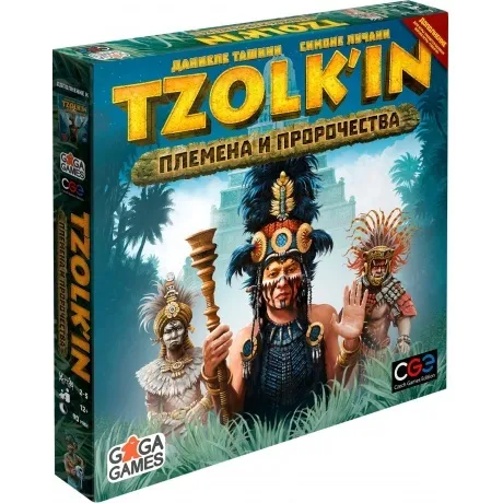 Настольная игра "Цолькин. Племена и пророчества" допол-е (Tzolk'...