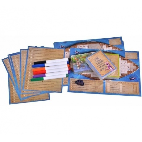 Настольная игра &quot;Остров кошек.Исследуй и рисуй&quot; арт.GG291 - фото 14