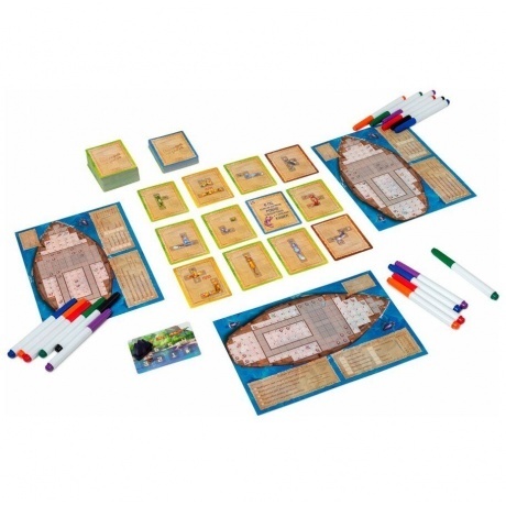 Настольная игра &quot;Остров кошек.Исследуй и рисуй&quot; арт.GG291 - фото 3