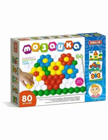 Мозаика сфера 80 фишек в коробке 01016 хорошее состояние 