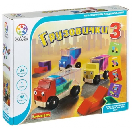 Головоломка Bondibon Грузовички - фото 1