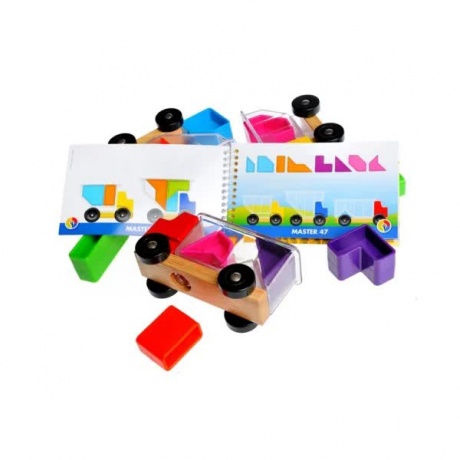 Головоломка Bondibon Грузовички - фото 4