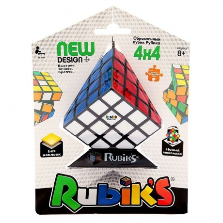 Головоломка Рубикс КР5012 Кубик рубика 4х4 без наклеек - фото 1
