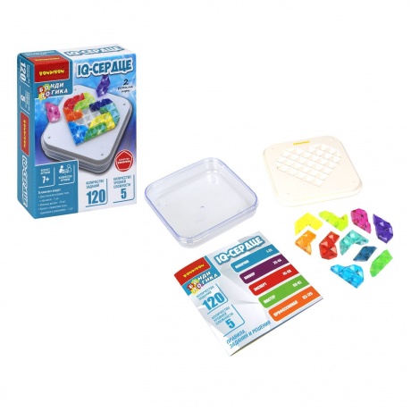 Логическая игра BONDIBON ВВ5834 "IQ-Сердце" - фото 12