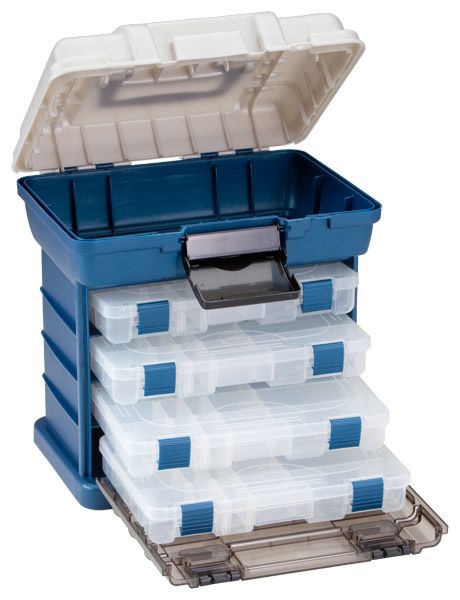 Ящик Plano 1364-00 с 4 коробками и верхним отсеком для аксессуаров
