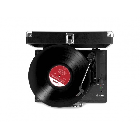 Проигрыватель виниловых дисков ION Audio Motion черный - фото 3