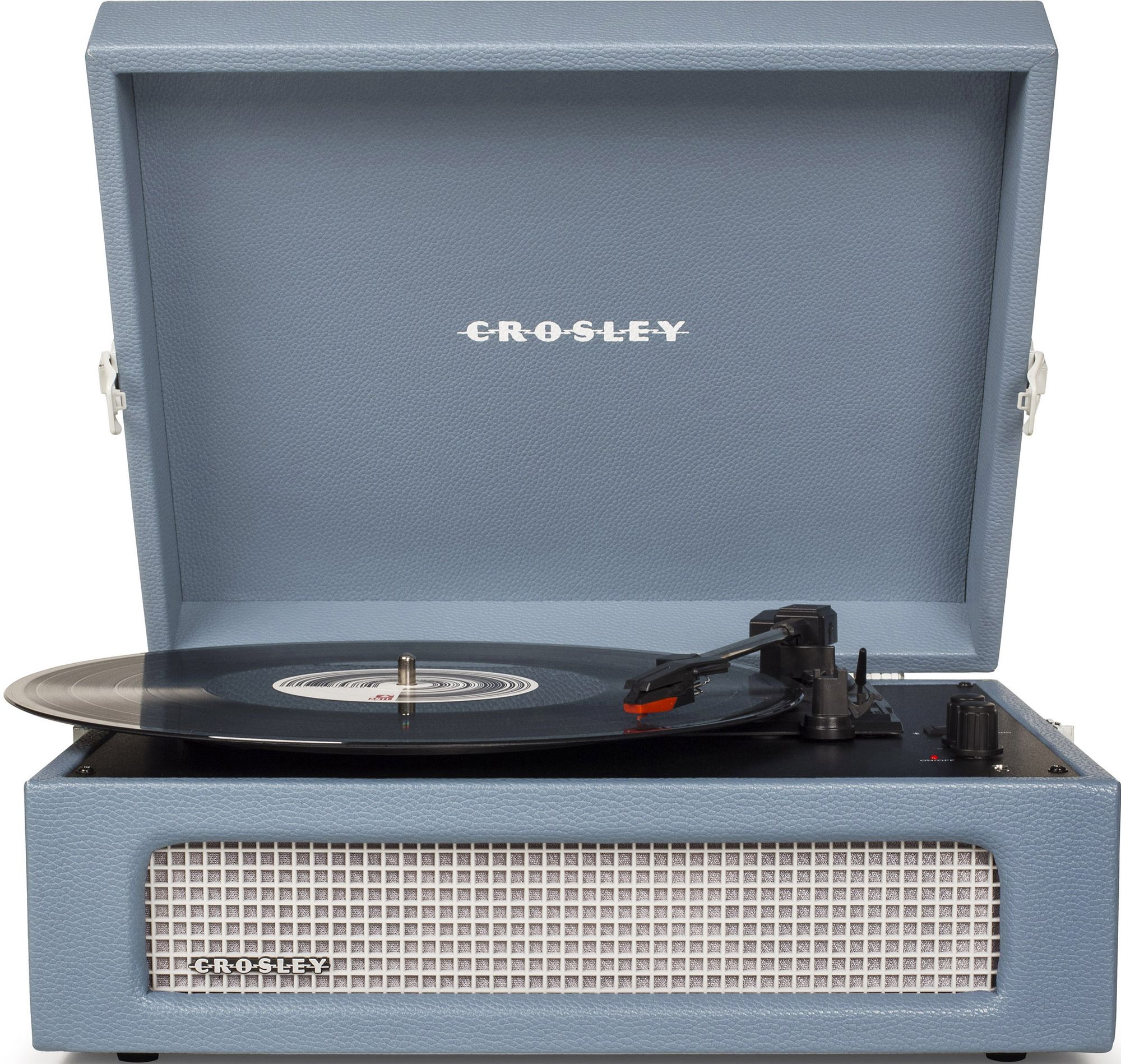 Проигрыватель виниловых дисков Crosley Voyager Washed Blue (CR8017A-WB)