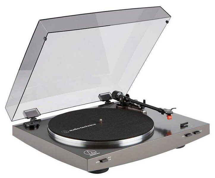 Проигрыватель виниловых дисков Audio-Technica AT--LP2XGY, цвет серый
