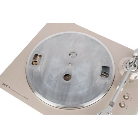 Проигрыватель виниловых дисков Denon DP-300F, серебристый - фото 12