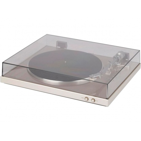 Проигрыватель виниловых дисков Denon DP-300F, серебристый - фото 4