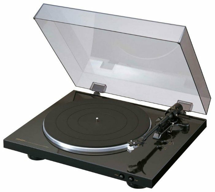 цена Проигрыватель виниловых дисков Denon DP-300F, черный