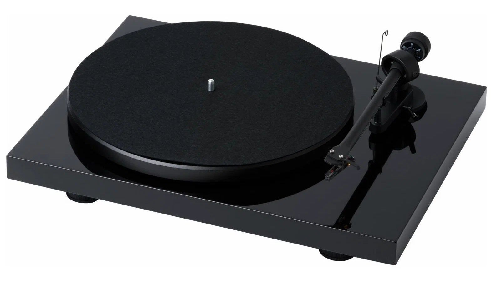 Проигрыватель виниловых дисков Pro-Ject Debut RecordMaster II HG Black OM5e, цвет черный