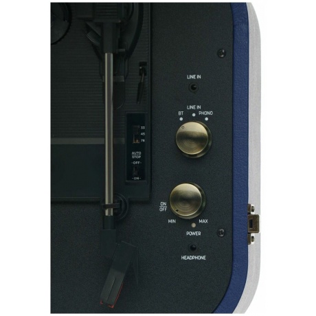 Проигрыватель виниловых дисков RITMIX LP-190B Dark Blue - фото 4