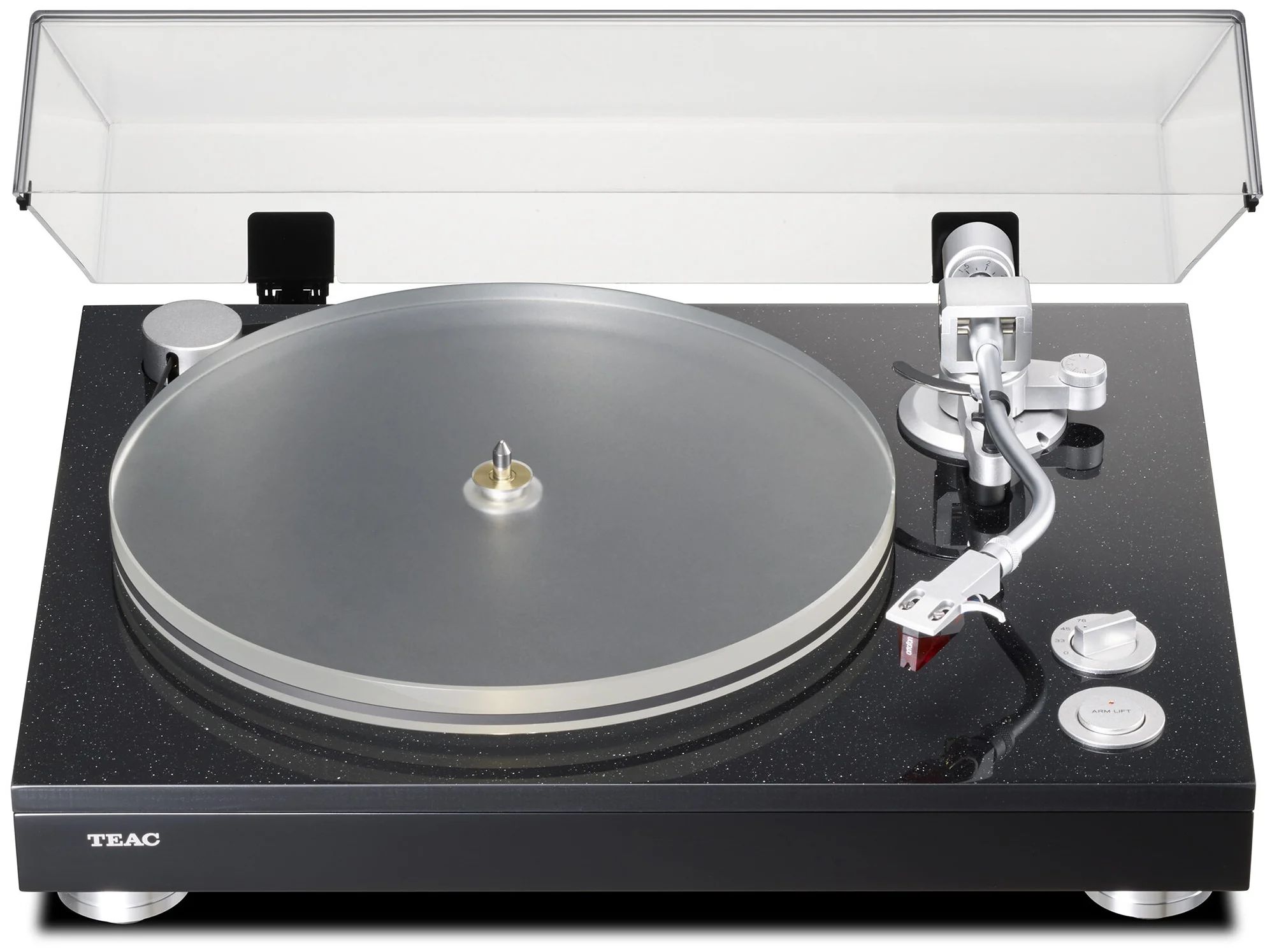 Проигрыватель виниловых дисков TEAC TN-5BB, черный проигрыватель виниловых дисков soundmaster nr540