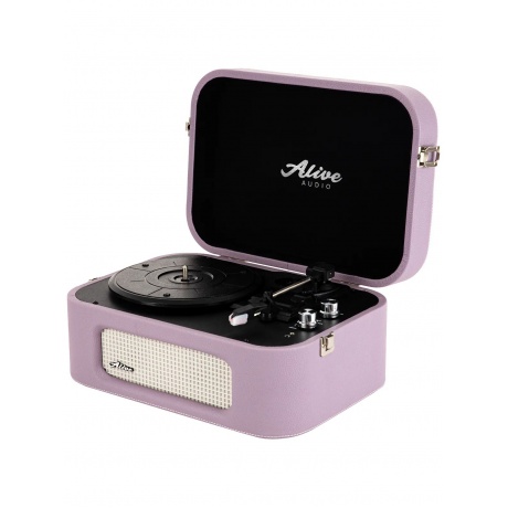 Проигрыватель виниловых дисков Alive Audio Stories Lilac STR-06-LL - фото 1
