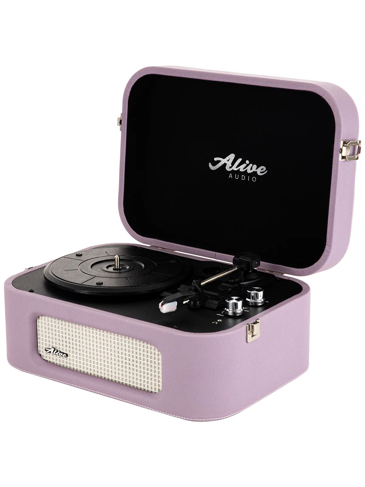 Проигрыватель виниловых дисков Alive Audio Stories Lilac STR-06-LL виниловый проигрыватель alive audio harmony с bluetooth и комплект динамиков aa har 01