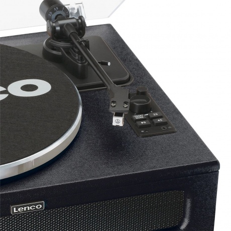 Проигрыватель виниловых дисков Lenco LS-430 Black LCLS-430BK - фото 8