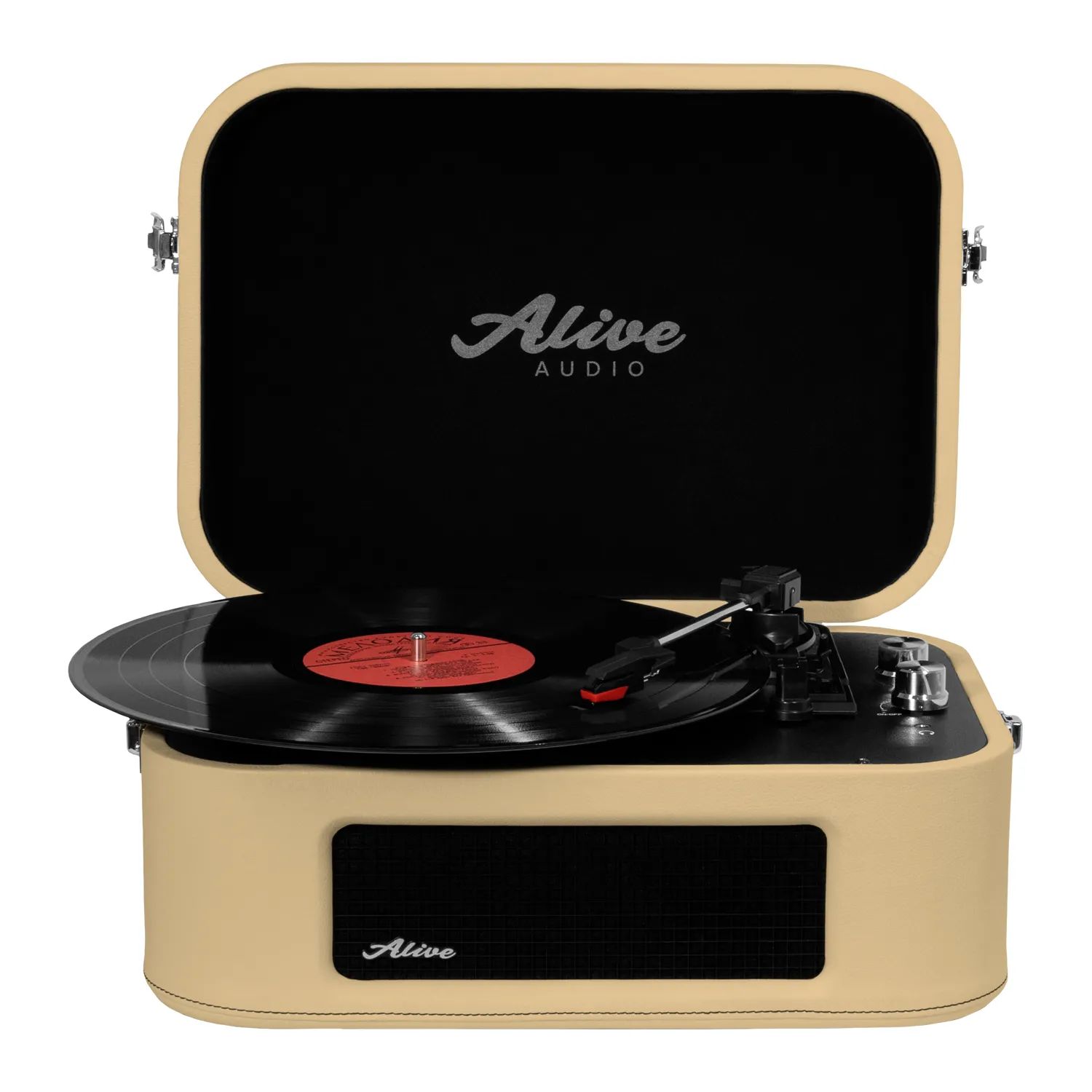 Проигрыватель виниловых дисков Alive Audio Stories Cafe Creme AASTR06cc, цвет беже - фото 1