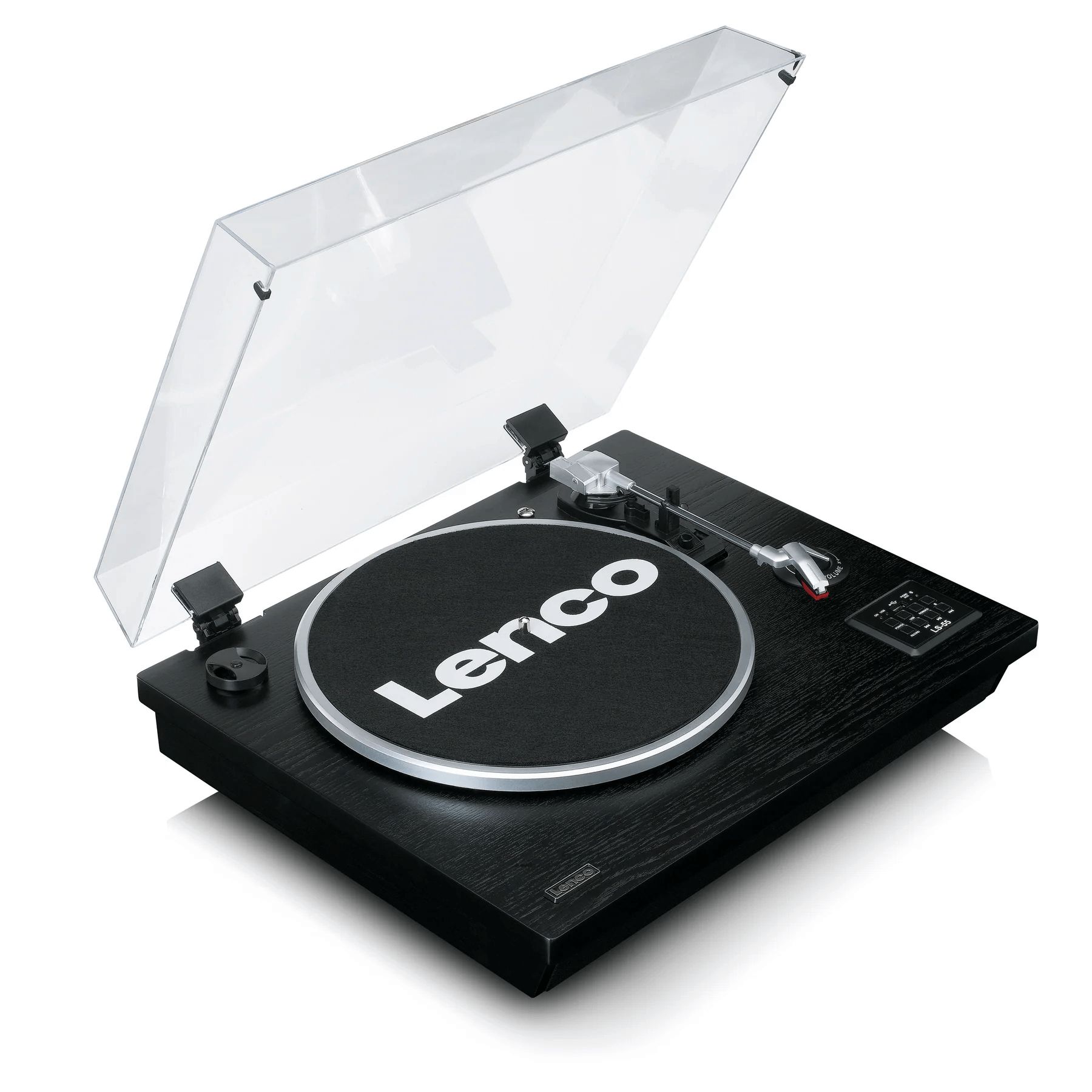 Проигрыватель виниловых дисков Lenco LS-55 Black LCLS-55BK проигрыватель lenco ls 300bk