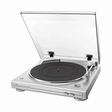 Виниловый проигрыватель Denon DP-29F, серебристый