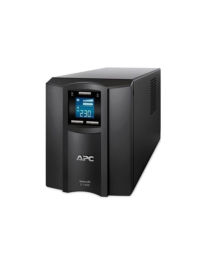 ИБП APC Smart-UPS C SMC1500I черный источник бесперебойного питания apc smc1500i smart ups c 1500va 900w 230v line interactive lcd