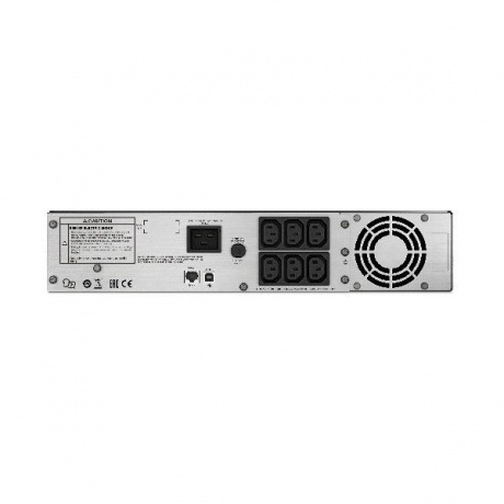 ИБП APC Smart-UPS C SMC2000I-2URS серый - фото 2