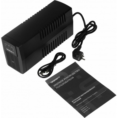 ИБП Ippon Back Basic 650 черный (337477) - фото 3