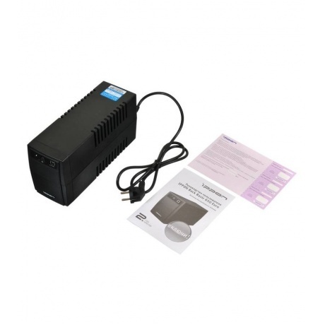 ИБП Ippon Back Basic 650 Euro черный (383323) - фото 2