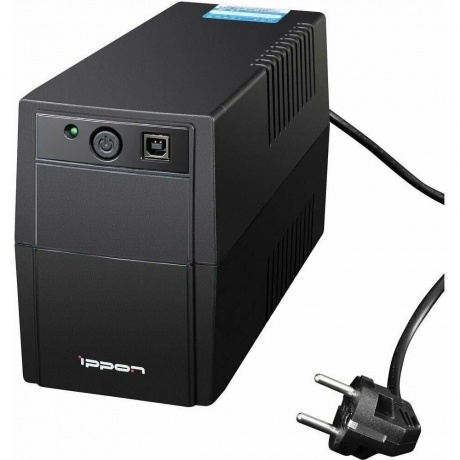 ИБП Ippon Back Basic 850 Euro черный (403408) - фото 2