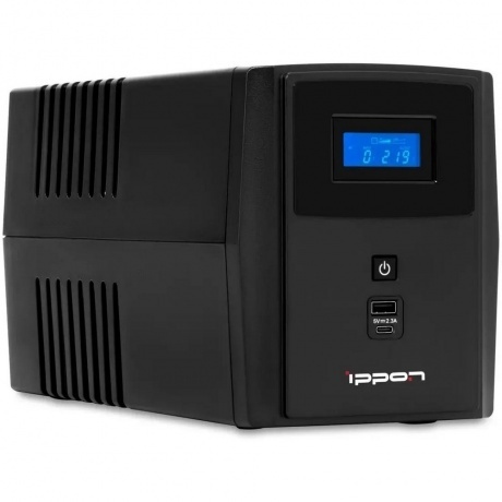 

ИБП Ippon Smart Power Pro II Euro 1200 черный (1029740)