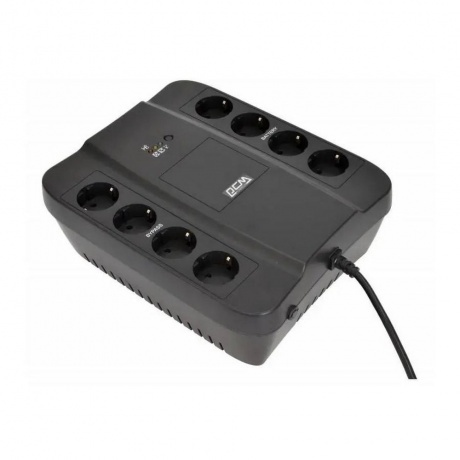 ИБП Powercom Spider SPD-650N черный - фото 2