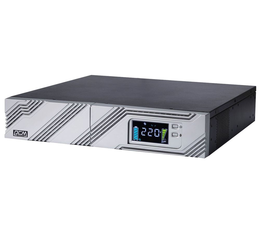ИБП Powercom Smart-UPS SMART RT SRT-1000A LCD - фото 1