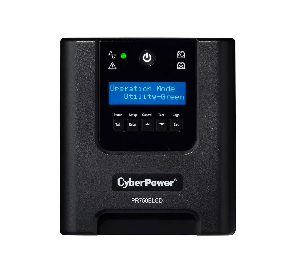 ИБП CyberPower PR750ELCD ибп cyberpower 750va pr750elcd
