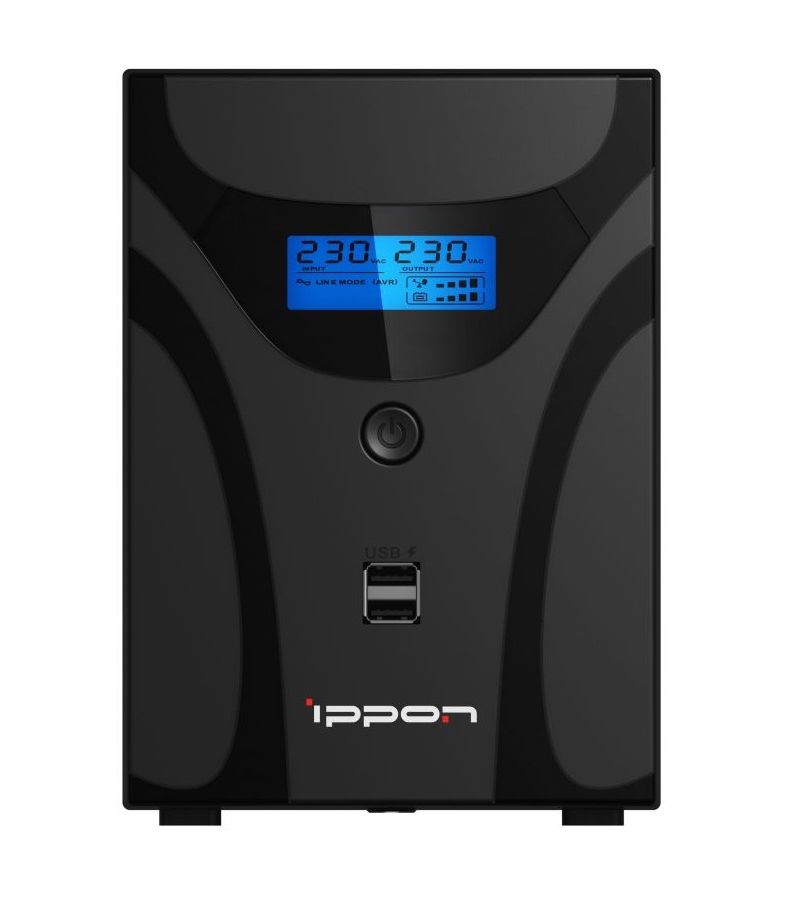ИБП Ippon Smart Power Pro II Euro 2200 ибп ippon smart power pro ii euro line interactive 1600 960w 1600va