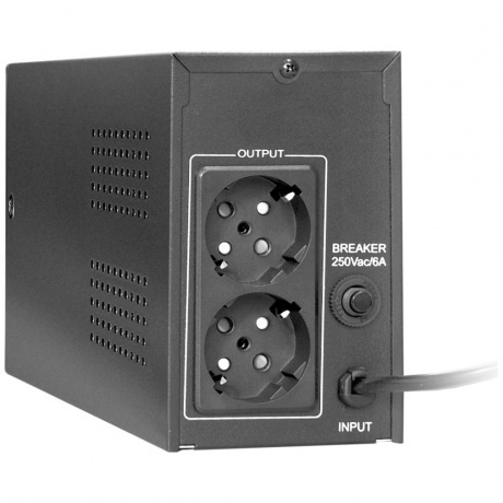 ИБП ExeGate Power Back BNB 600 Black - фото 2