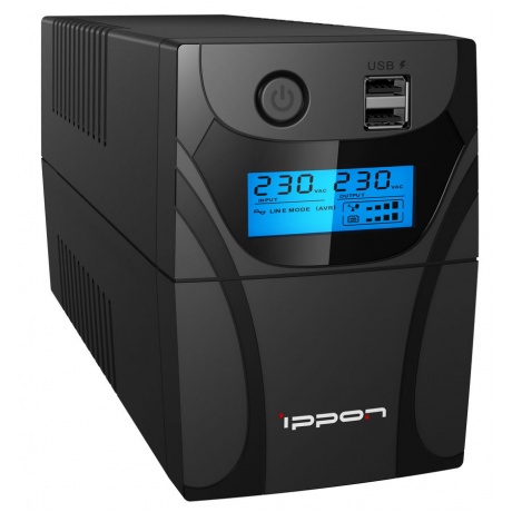 ИБП Ippon Back Power Pro II 700 New Black - фото 2