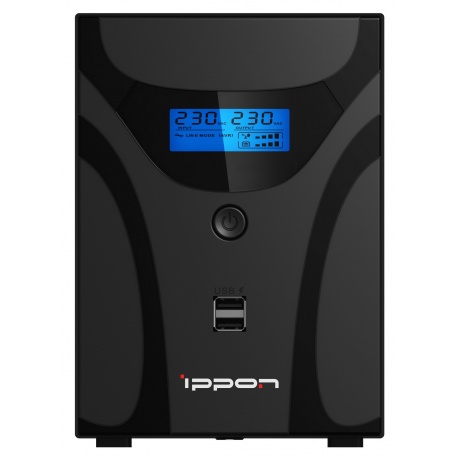 ИБП Ippon Smart Power Pro II 1600 черный - фото 1