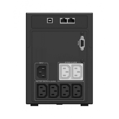 ИБП Ippon Smart Power Pro II 1200 черный - фото 3