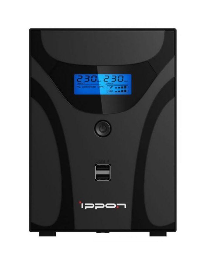 ИБП Ippon Smart Power Pro II 1200 черный ибп ippon smart power pro ii 1200 черный